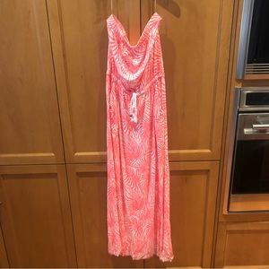Gap strapless maxi dress